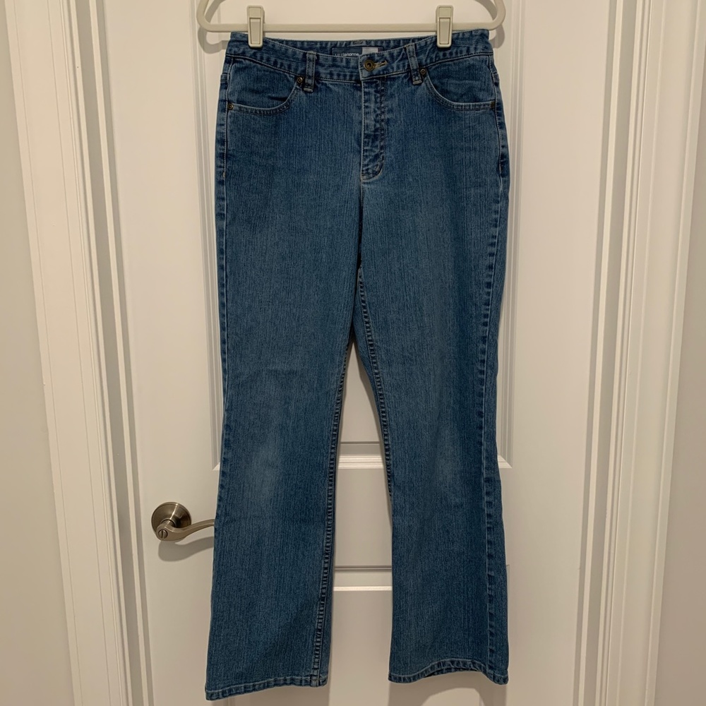 Liz Claiborne Bootcut Fit Stretch Jeans Size 8
